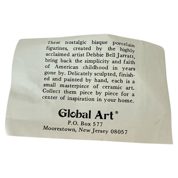 House Global Art Dolly Dingle Figurine Jesus Loves You 725201 Collectible - Picture 9 of 12